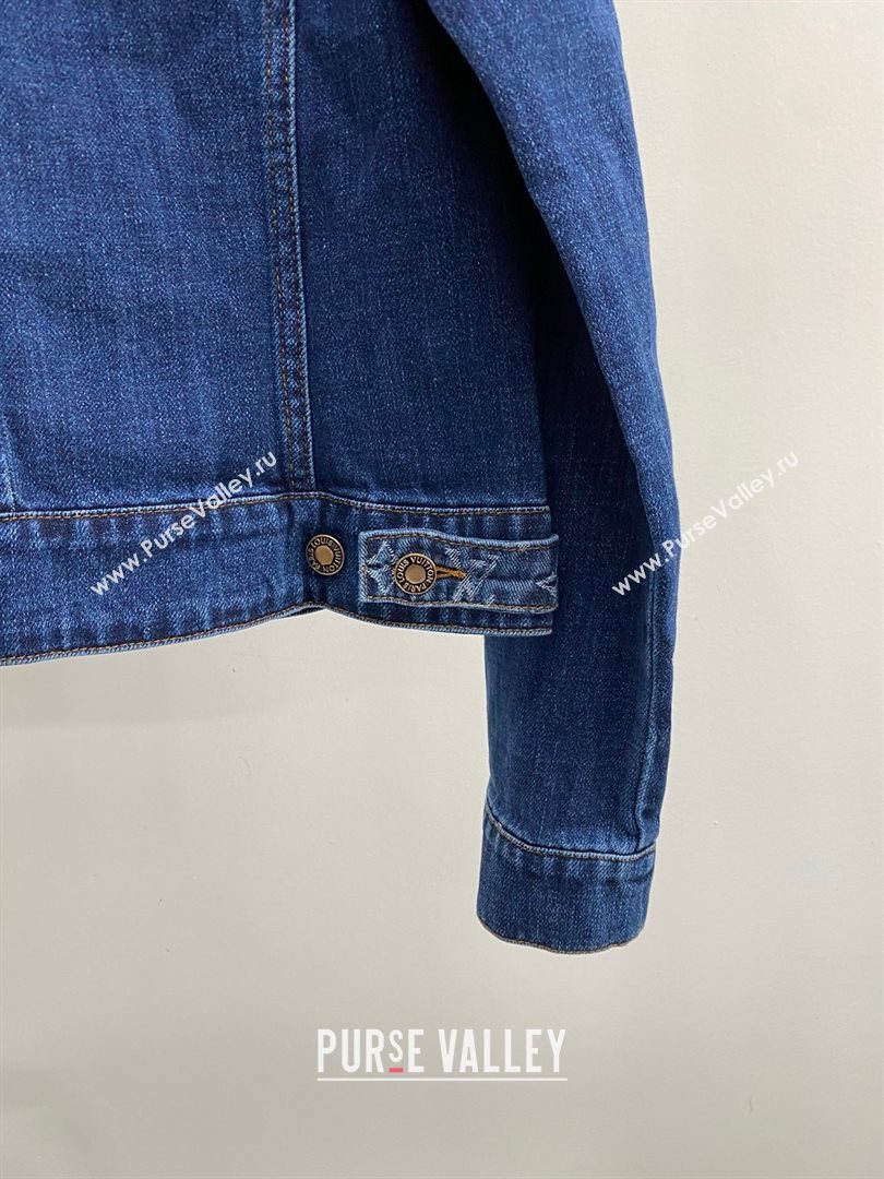 louis vuitton blue denim monogram jacket 2020 (qiqi-201228-10)