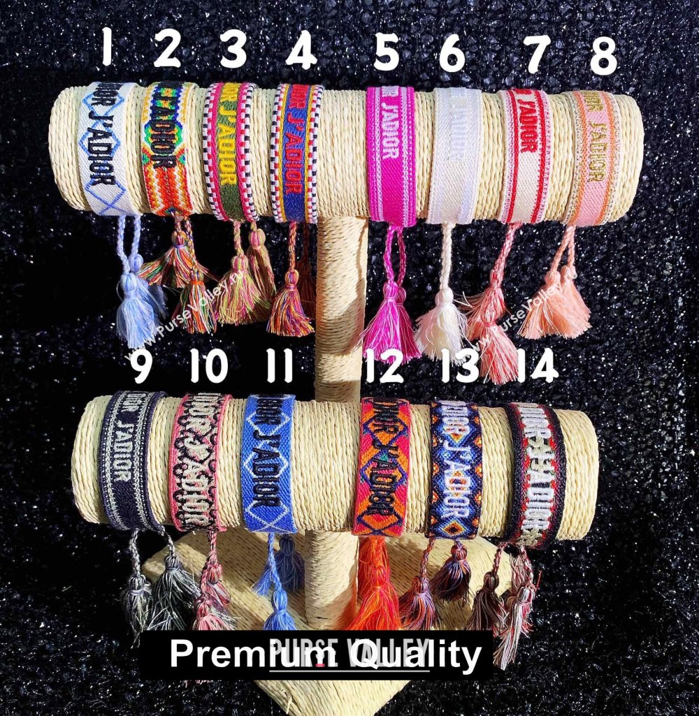 Dior J adior Woven Bracelet 01 (youfang-9537)