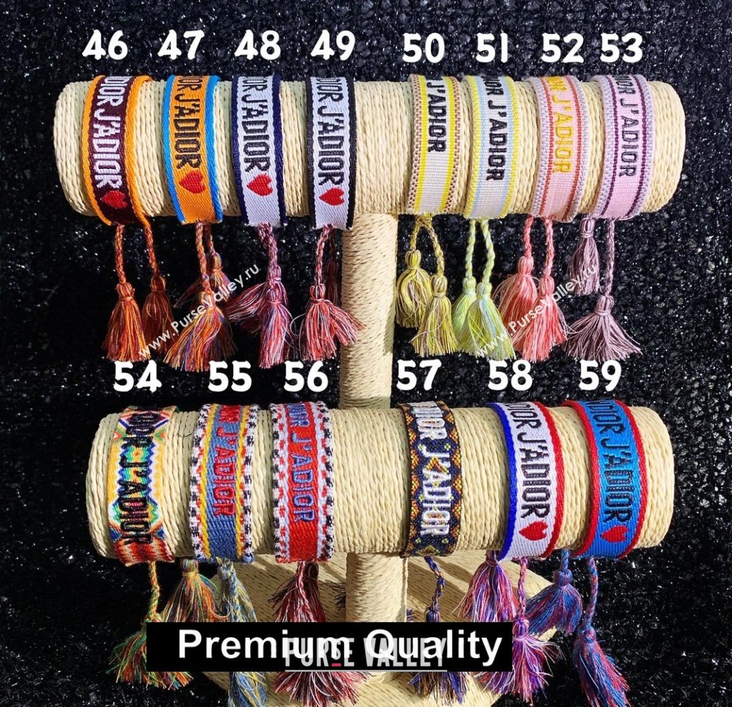 Dior J adior Woven Bracelet 04 (youfang-8207)