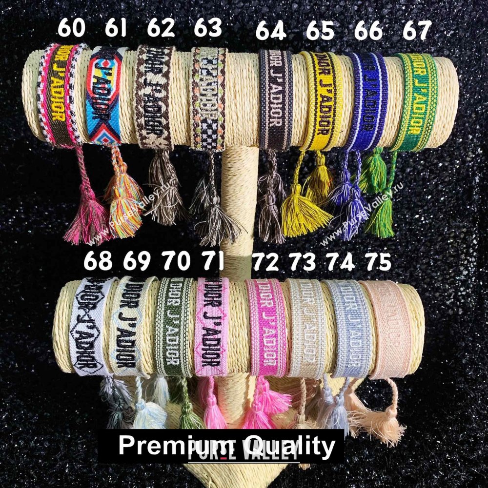 Dior J adior Woven Bracelet 05 (youfang-8210)