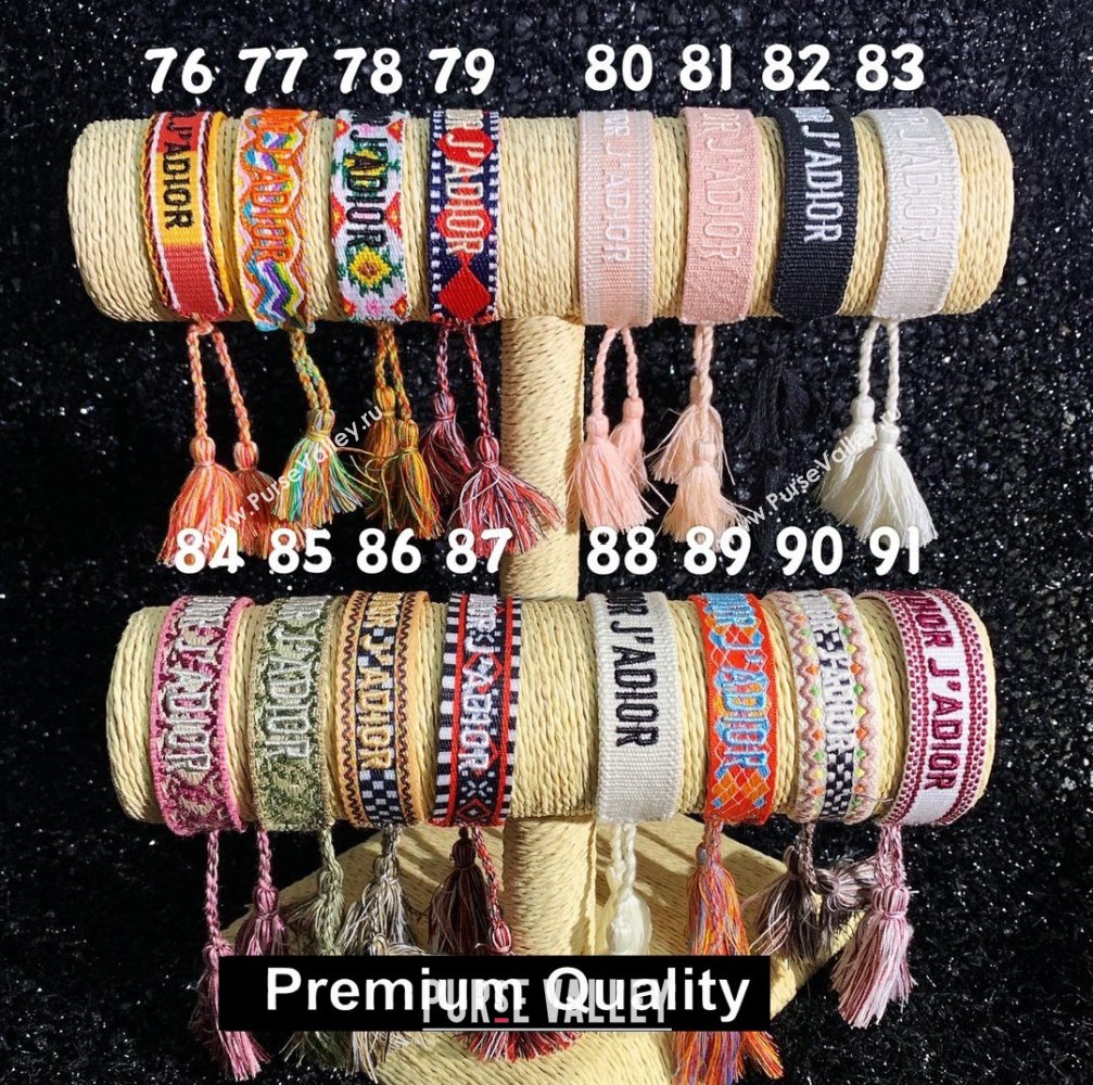 Dior J adior Woven Bracelet 06 (youfang-8520)