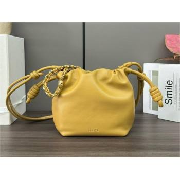 loewe Mini flamenco purse bag in mellow nappa lambskin SAHARA 2024 (yongsheng-240411-06)