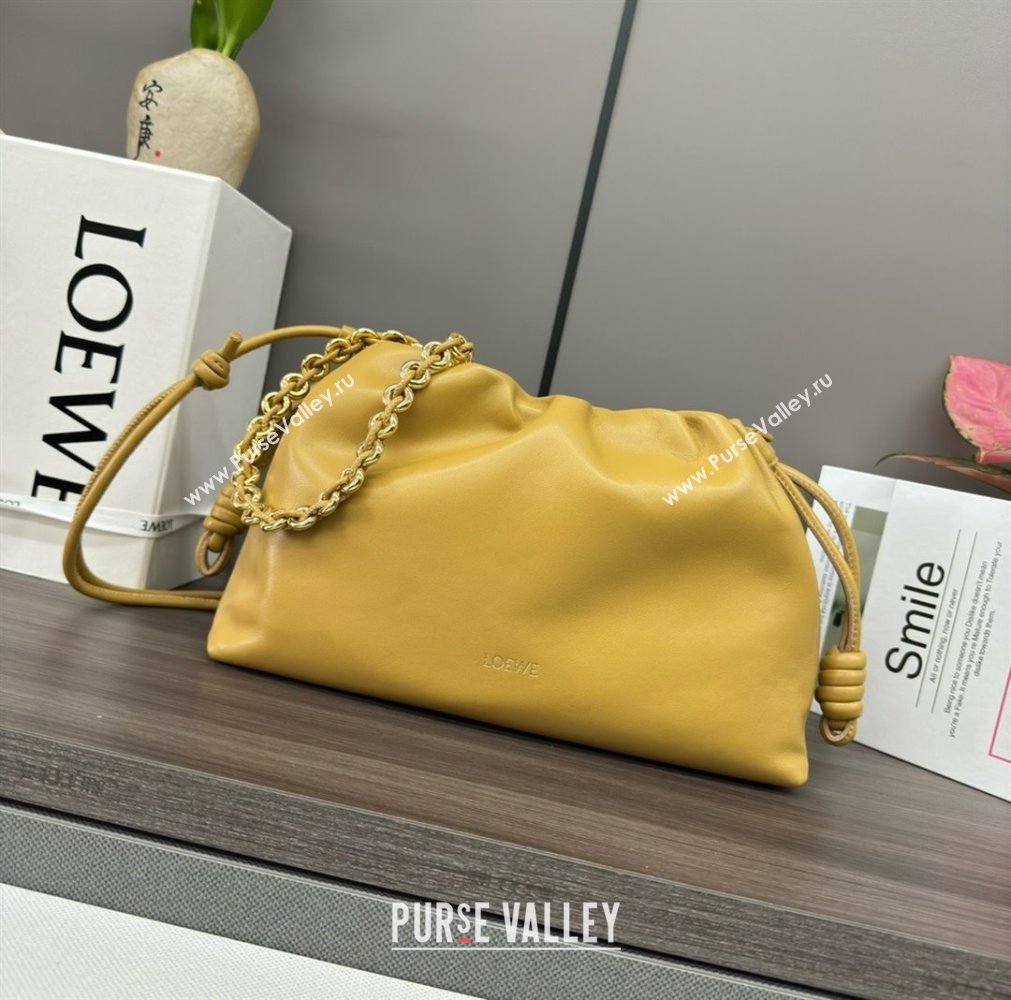 loewe flamenco purse in mellow nappa lambskin 012403 sahara 2024 (yongsheng-240410-03)