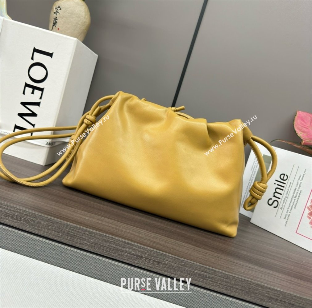 loewe flamenco purse in mellow nappa lambskin 012403 sahara 2024 (yongsheng-240410-03)
