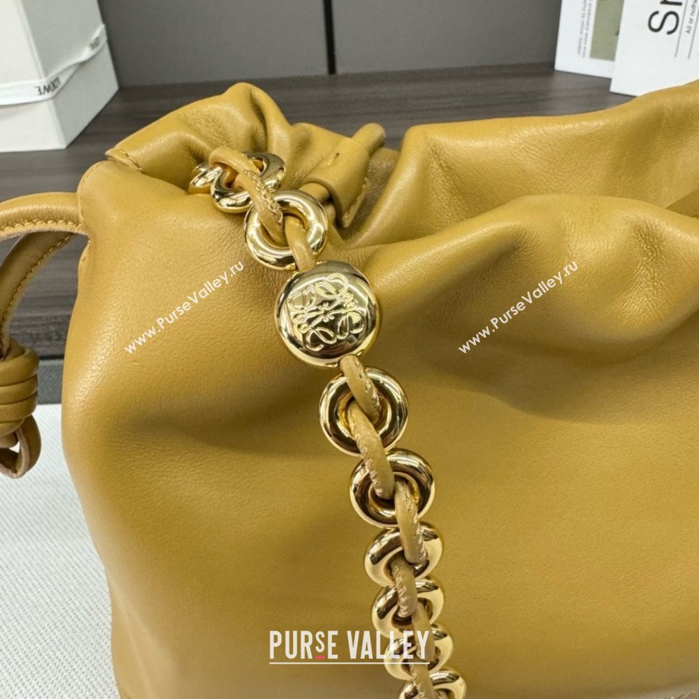 loewe flamenco purse in mellow nappa lambskin 012403 sahara 2024 (yongsheng-240410-03)