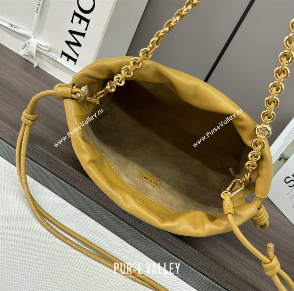 loewe flamenco purse in mellow nappa lambskin 012403 sahara 2024 (yongsheng-240410-03)