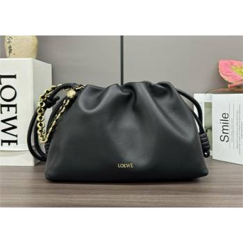 loewe flamenco purse in mellow nappa lambskin 012403 black 2024 (yongsheng-240410-04)