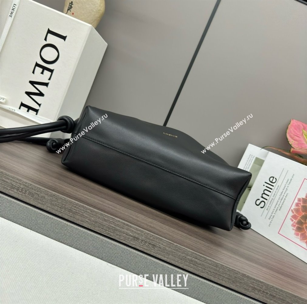 loewe flamenco purse in mellow nappa lambskin 012403 black 2024 (yongsheng-240410-04)