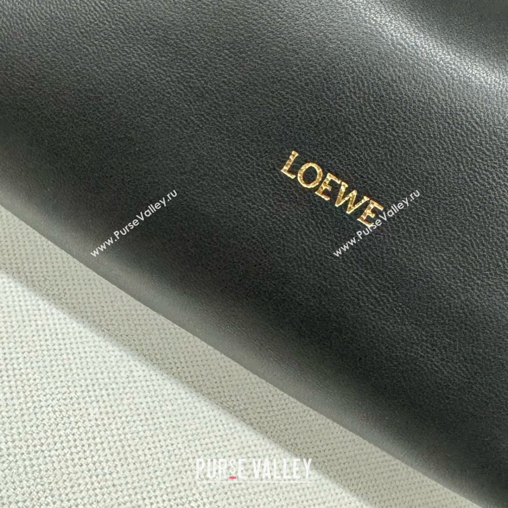 loewe flamenco purse in mellow nappa lambskin 012403 black 2024 (yongsheng-240410-04)