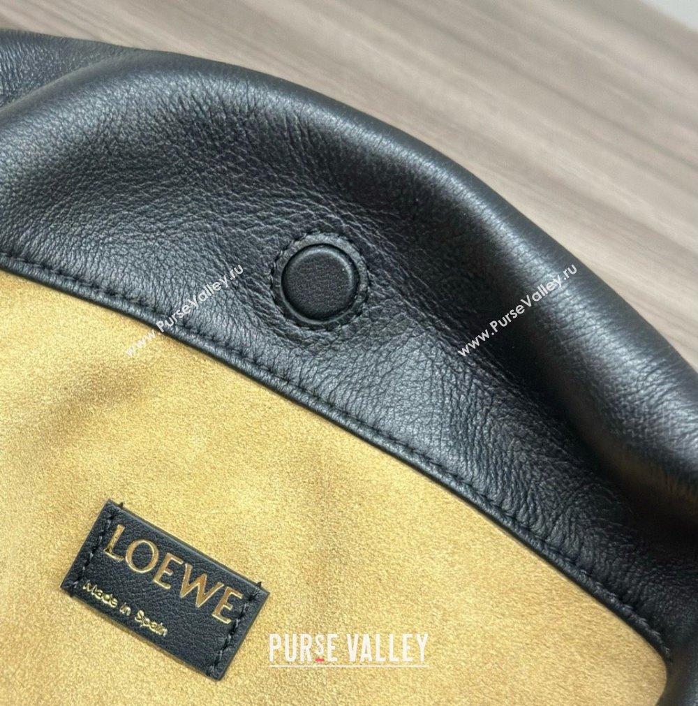 loewe flamenco purse in mellow nappa lambskin 012403 black 2024 (yongsheng-240410-04)