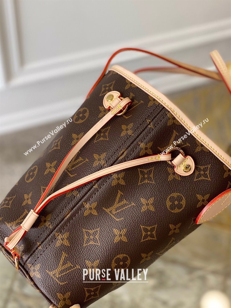 Louis Vuitton Monogram Canvas Neverfull PM Bag M41245 2023 (kiki-23101823)