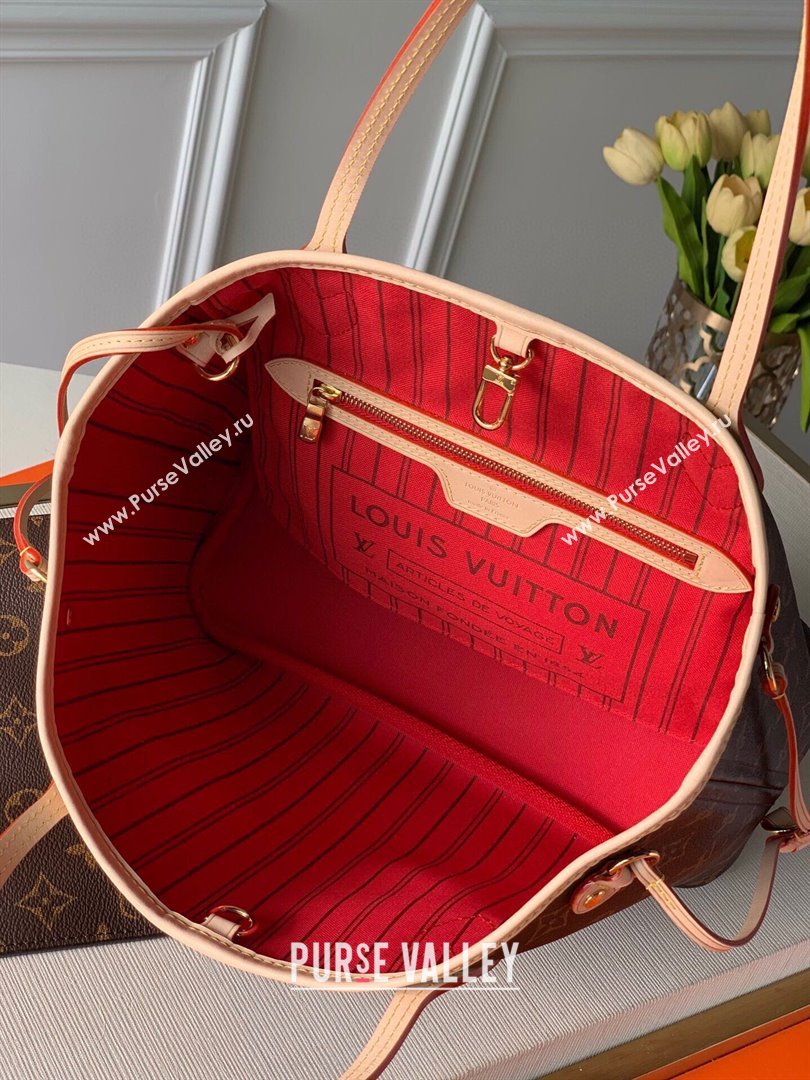 Louis Vuitton Monogram Canvas Neverfull PM Bag M41245 2023 (kiki-23101823)