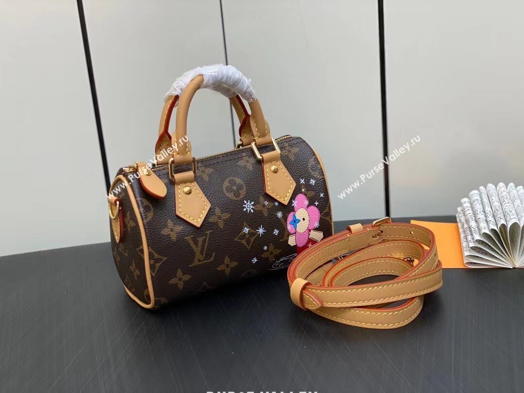 Louis Vuitton Monogram Canvas Nano Speedy Bag M82624 2023 (weijian-23101809)