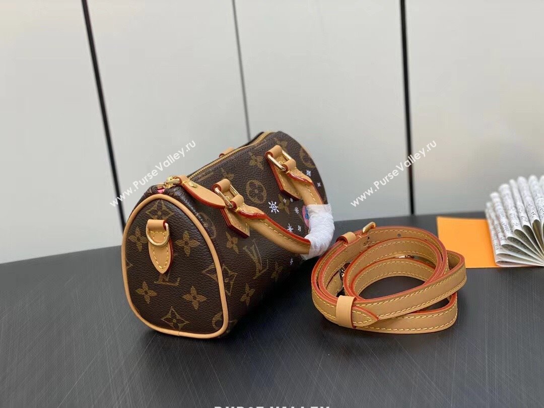 Louis Vuitton Monogram Canvas Nano Speedy Bag M82624 2023 (weijian-23101809)