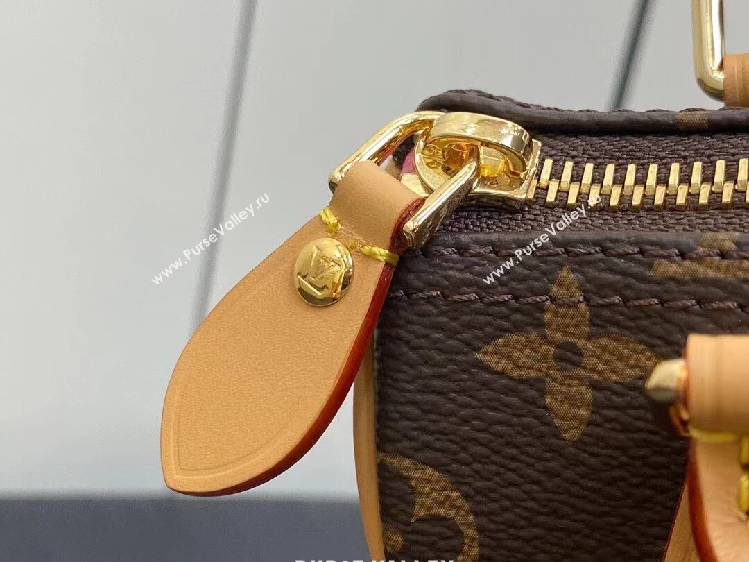 Louis Vuitton Monogram Canvas Nano Speedy Bag M82624 2023 (weijian-23101809)