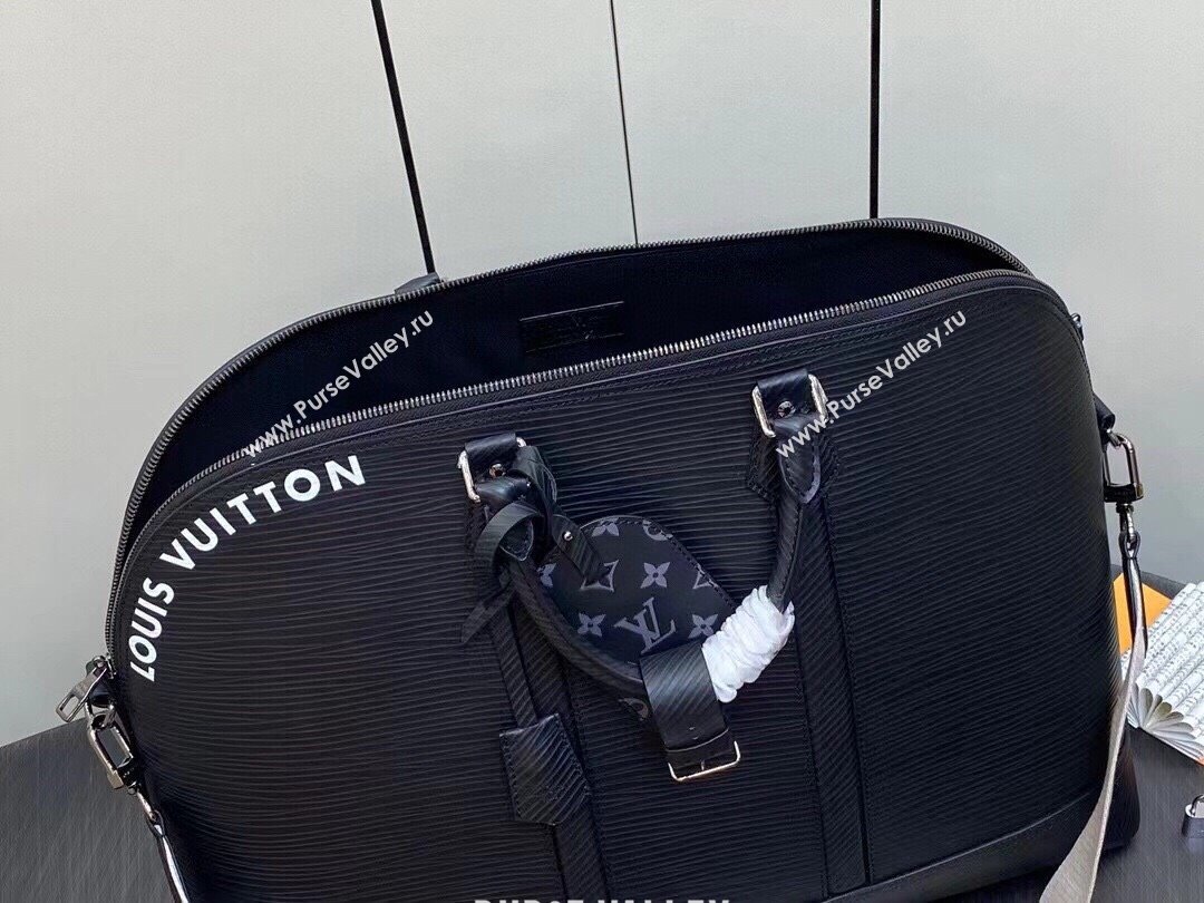 louis vuitton Alma Travel GM BAG in EPI leather black M23717 2023 (weijian-231018-02)