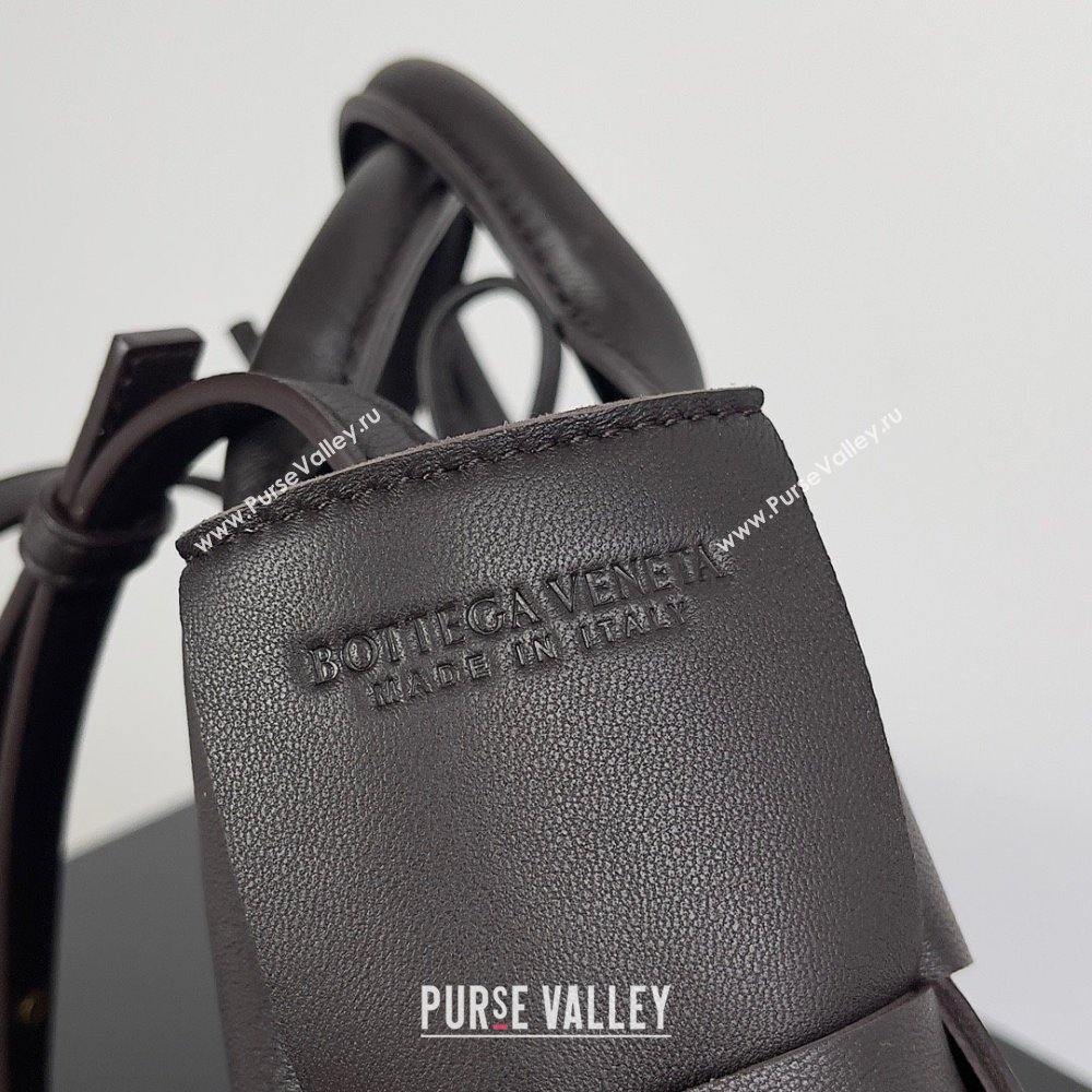 Bottega Veneta Micro intreccio leather Candy Arco Tote Bag fondant 2023 (misu-230927-05)