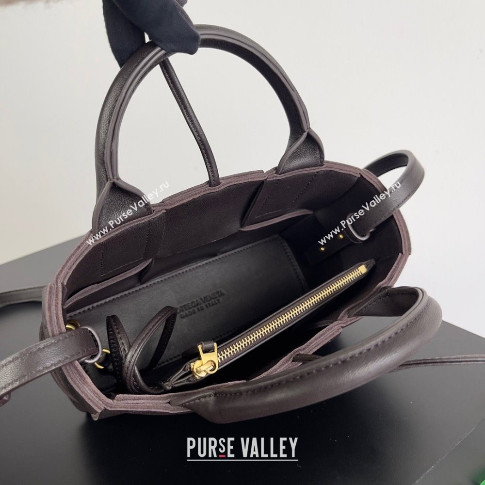 Bottega Veneta Micro intreccio leather Candy Arco Tote Bag fondant 2023 (misu-230927-05)