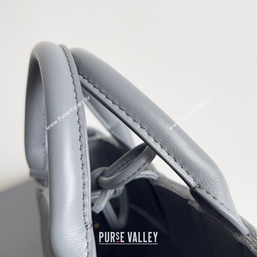 Bottega Veneta Micro intreccio leather Candy Arco Tote Bag thunder 2023 (misu-230927-08)