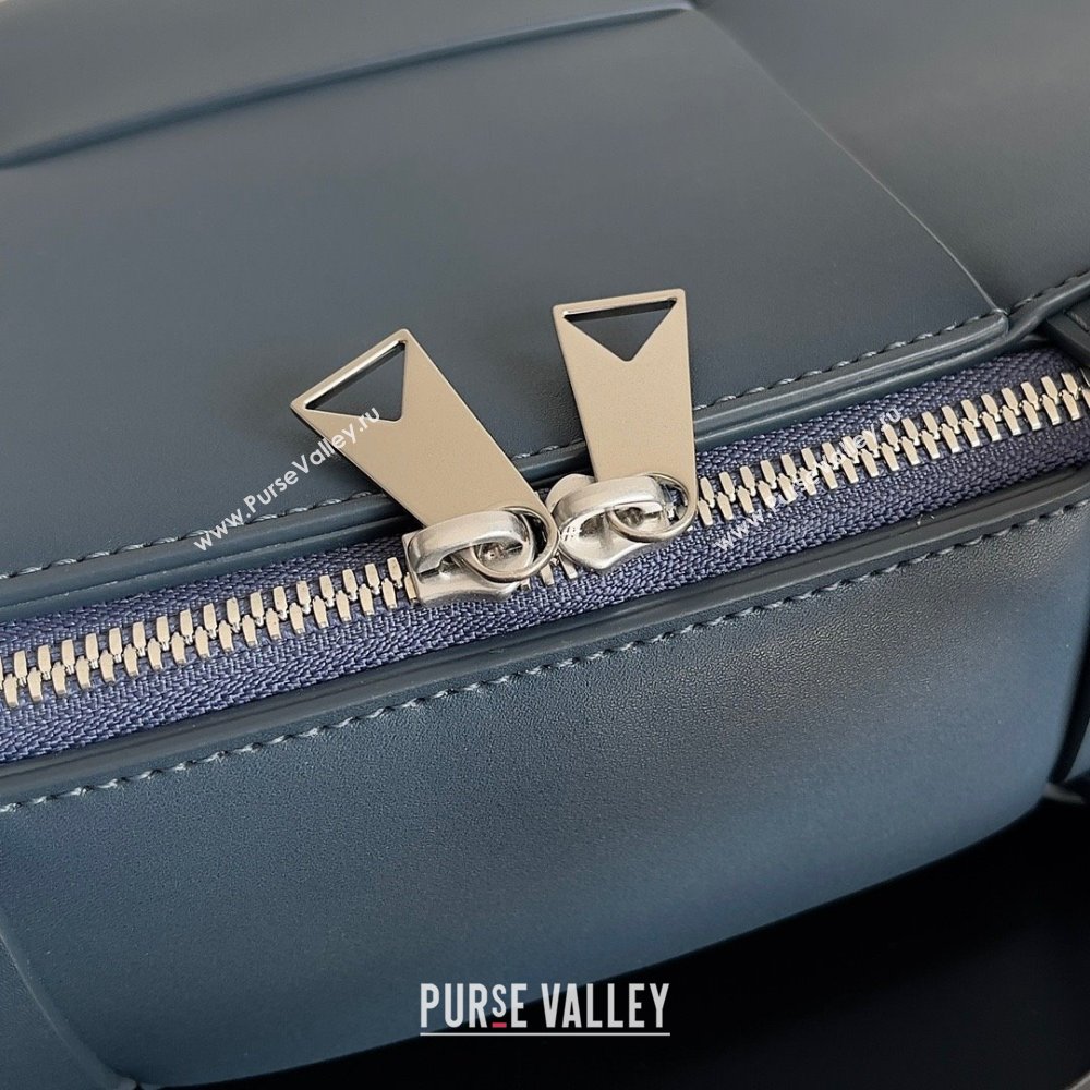 Bottega Veneta small Arco Briefcase in calfskin Blue 2023 (misu-230927-51)