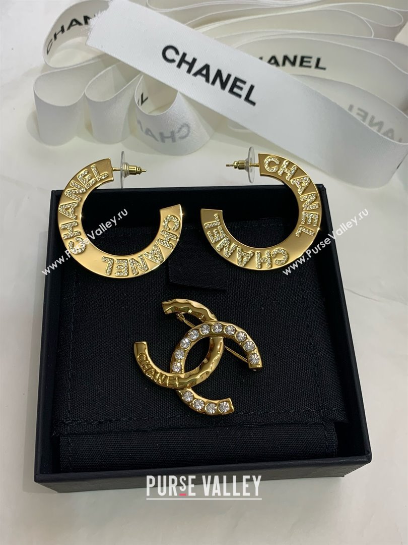 chanel HOOP Earrings ABD144 2024 (YOUFANG-240411-12)