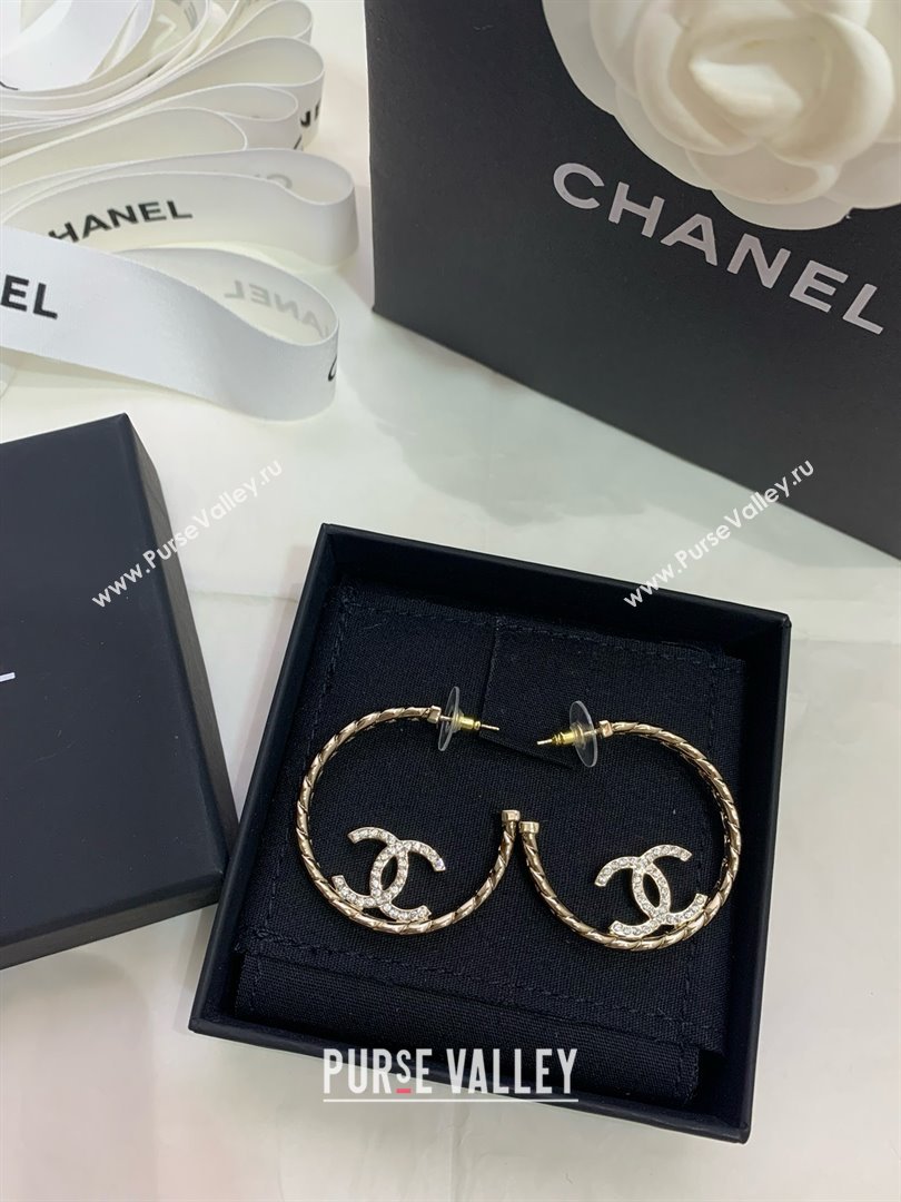 chanel HOOP Earrings ABC900 2024 (YOUFANG-240411-13)