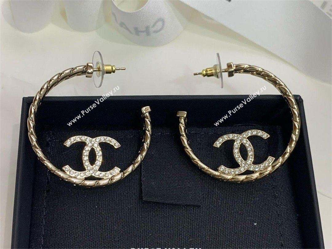chanel HOOP Earrings ABC900 2024 (YOUFANG-240411-13)
