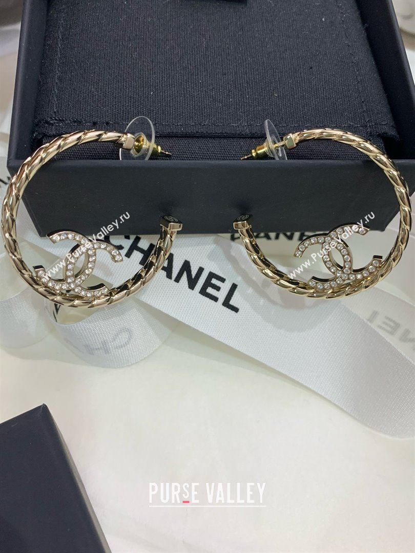 chanel HOOP Earrings ABC900 2024 (YOUFANG-240411-13)