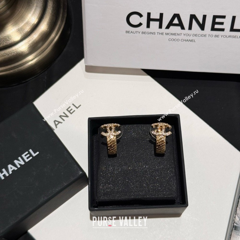 chanel HOOP Earrings ABD029 2024 (YOUFANG-240411-14)