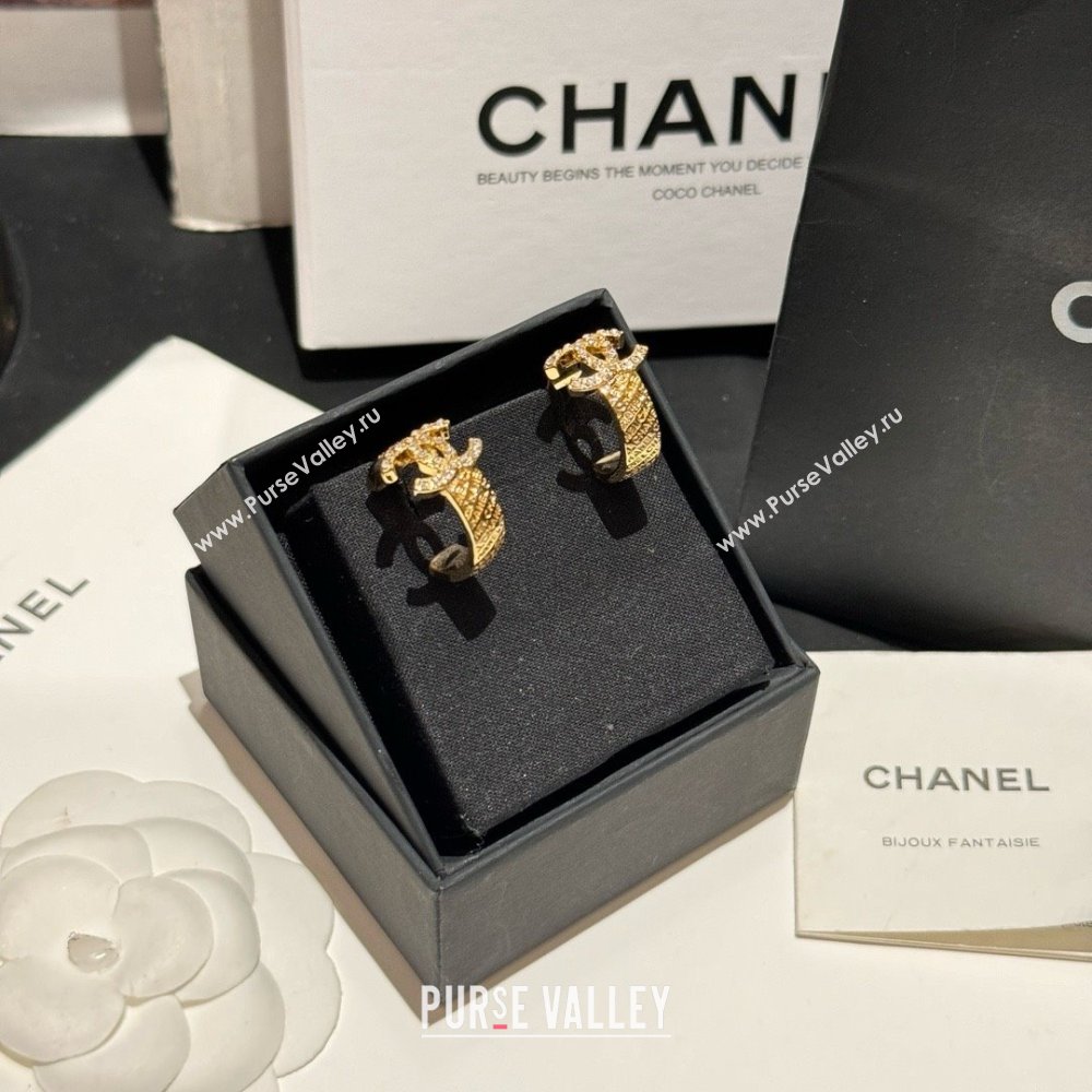 chanel HOOP Earrings ABD029 2024 (YOUFANG-240411-14)