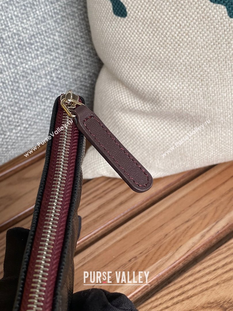 Chanel Classic Mini Pouch in Grained Shiny Calfskin A82365 black with silver hardware 2022 (yongsheng-231124-20)