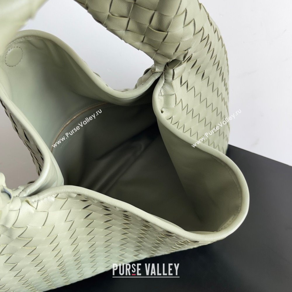 Bottega Veneta Large Hop Intrecciato leather shoulder bag Green 2023 (misu-23110204)