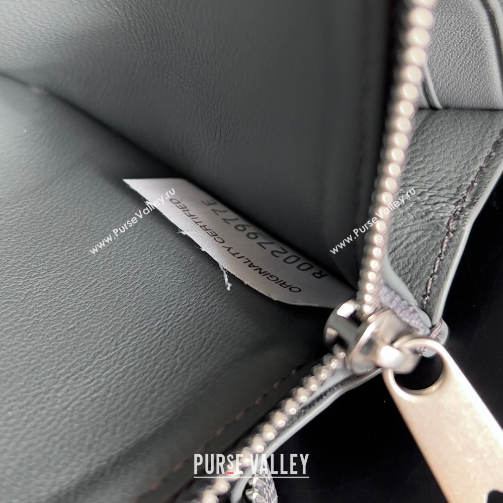Bottega Veneta Intrecciato Zip Around Wallet Light Gray 2023 (misu-23110166)