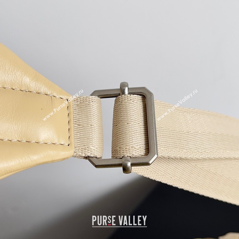 Bottega Veneta Small Intrecciato leather Backpack Bag Beige 2023 (misu-23110156)