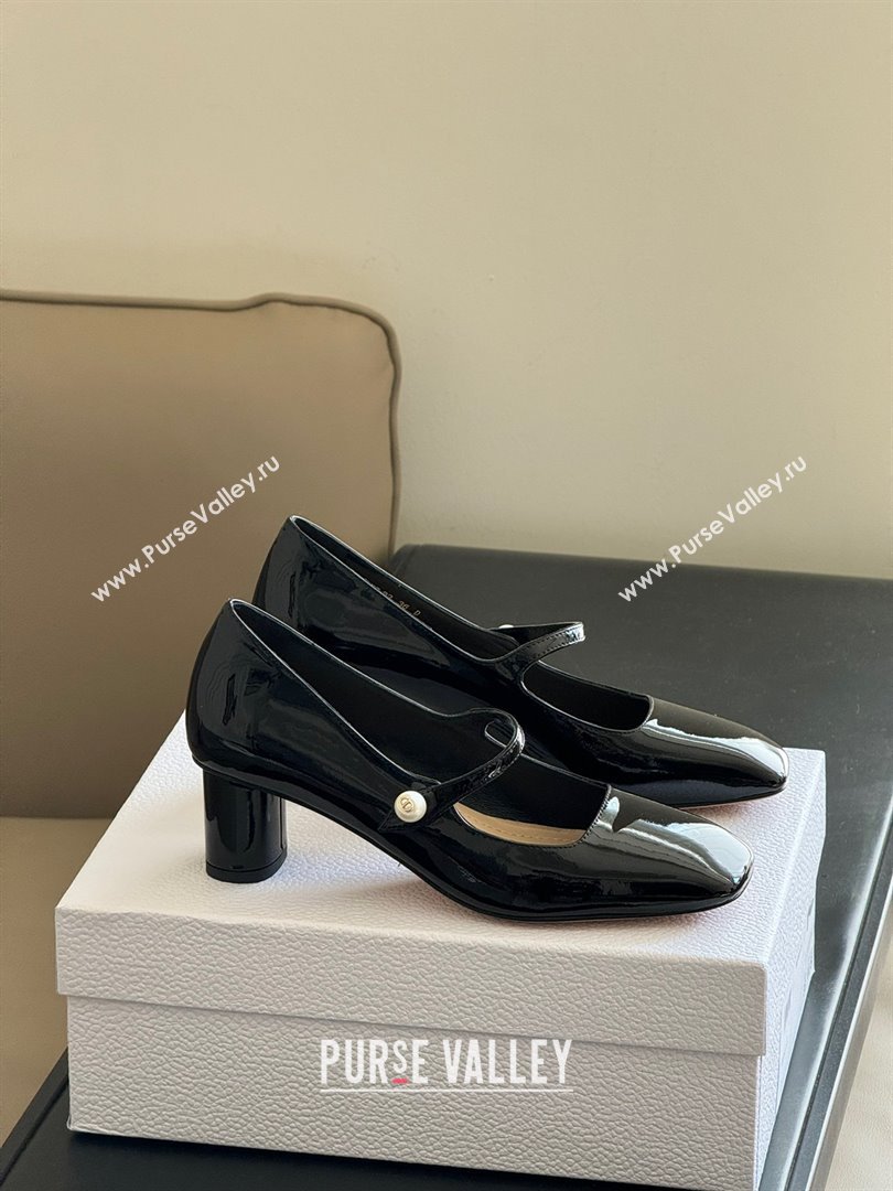 DIOR heel 5cm black Patent Calfskin Jolie pump 2023 (ssxy-231125-01)