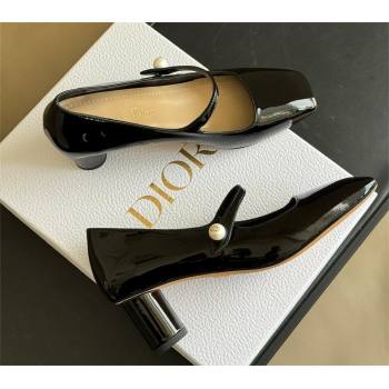 DIOR heel 5cm black Patent Calfskin Jolie pump 2023 (ssxy-231125-01)