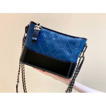 Chanel original quality Gabrielle hobo bag A91810 blue/black (shunyang-210105-2)