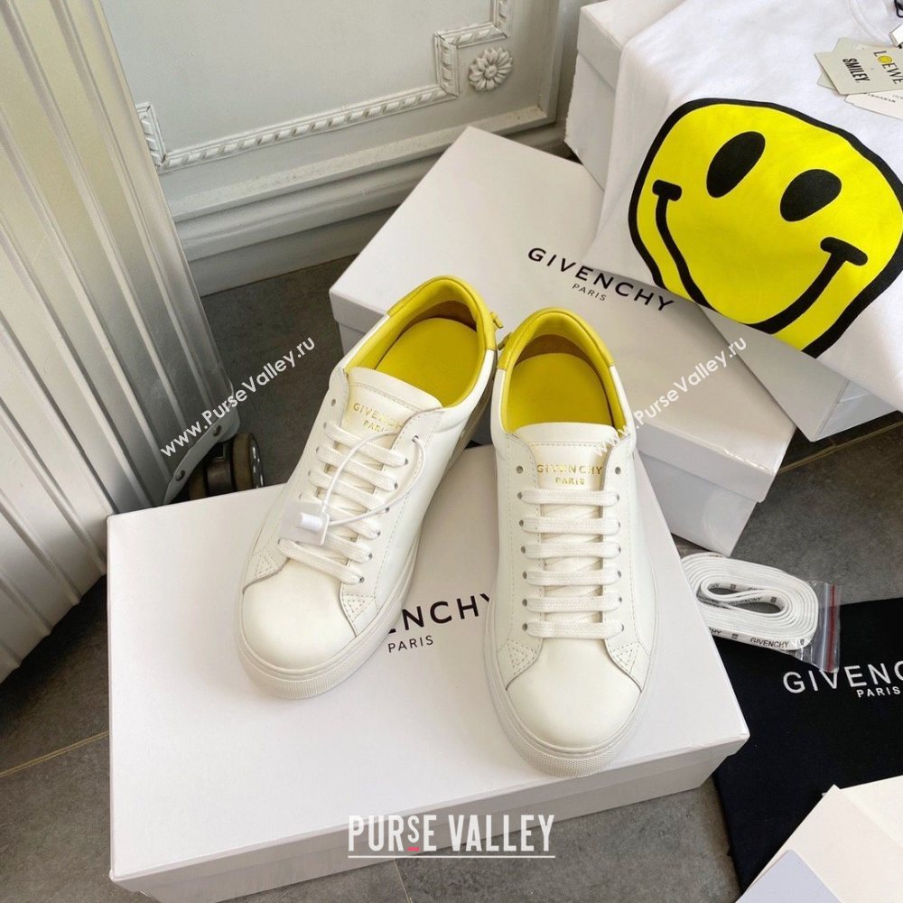 Givenchy URBAN STREET sneakers white/yellow (guoran-201007-1)
