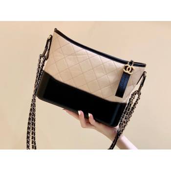 Chanel original quality Gabrielle hobo bag A91810 black/beige (shunyang-210105-3)