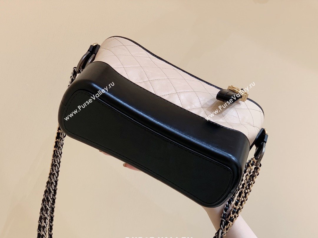 Chanel original quality Gabrielle hobo bag A91810 black/beige (shunyang-210105-3)