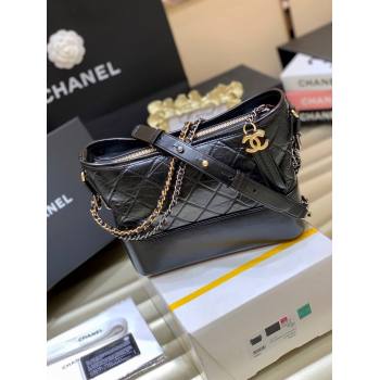 Chanel original quality Gabrielle hobo bag A91810 black (shunyang-210105-4)