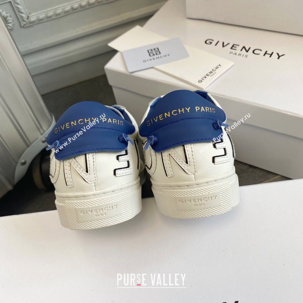 Givenchy URBAN STREET sneakers white/blue (guoran-201007-2)