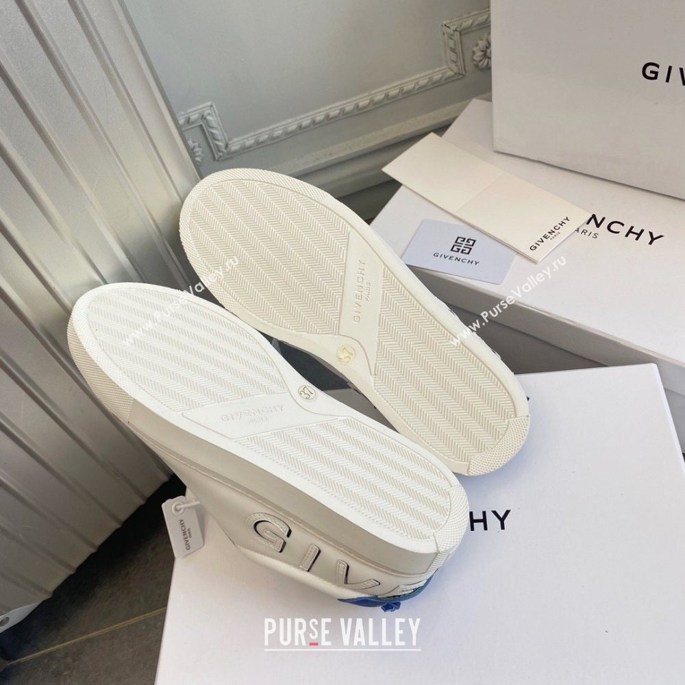 Givenchy URBAN STREET sneakers white/blue (guoran-201007-2)