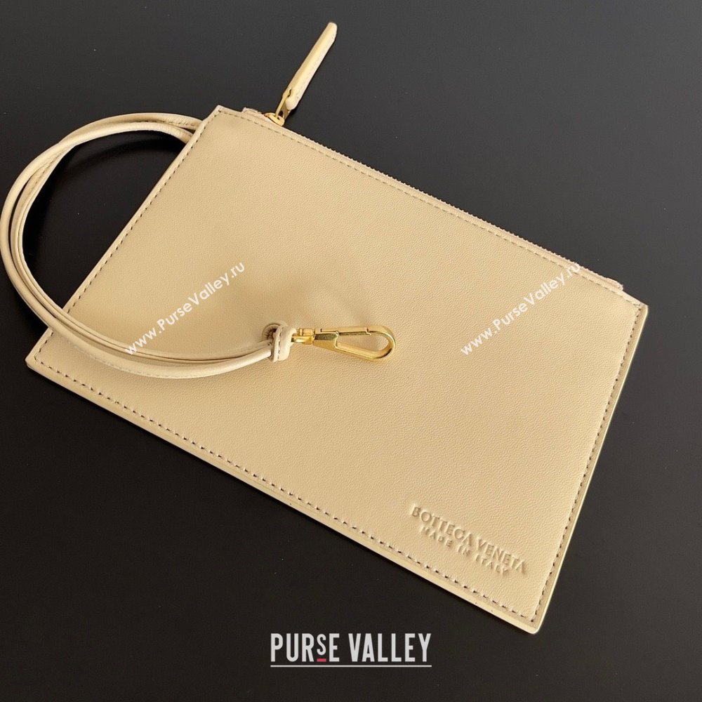 Bottega Veneta small intreccio leather Bowling Cassette Bag Beige 2023 (misu-230927-44)