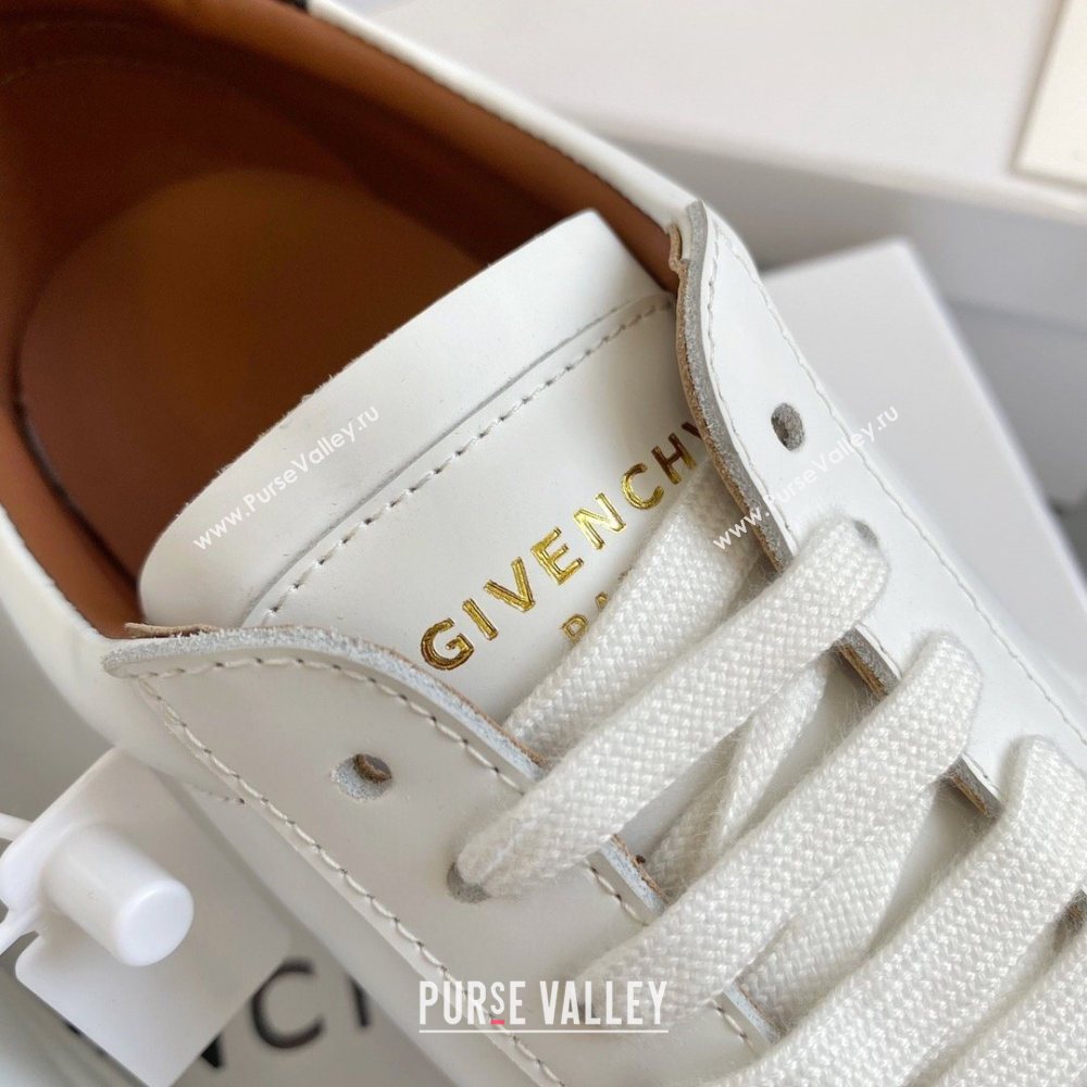 Givenchy URBAN STREET sneakers white/black patent (guoran-201007-4)