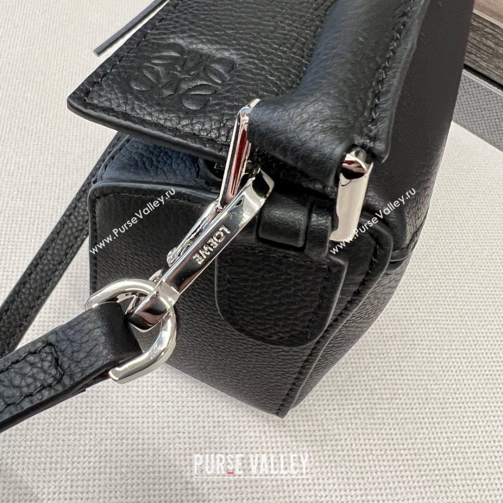 Loewe Mini Puzzle bag in classic calfskin black 2024 (yongsheng-240412-03)