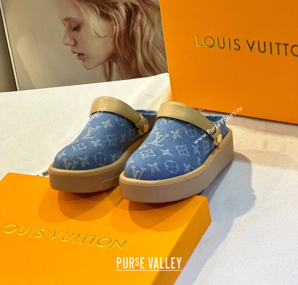 Louis Vuitton Aspen Platform Clog blue 2024 (modeng-240111-03)