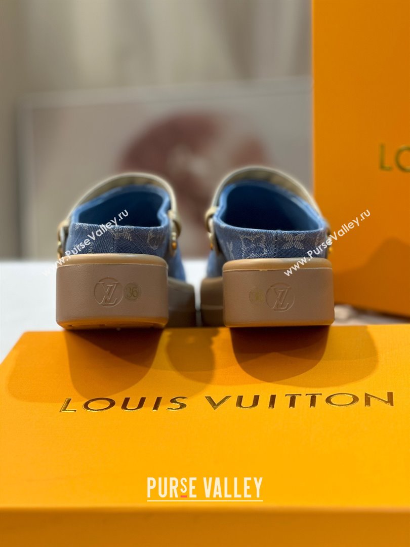 Louis Vuitton Aspen Platform Clog blue 2024 (modeng-240111-03)