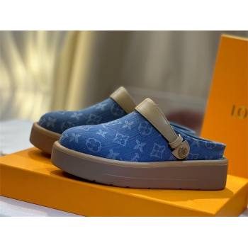 Louis Vuitton Aspen Platform Clog blue 2024 (modeng-240111-03)