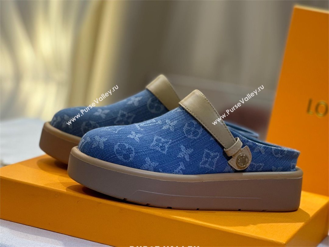 Louis Vuitton Aspen Platform Clog blue 2024 (modeng-240111-03)